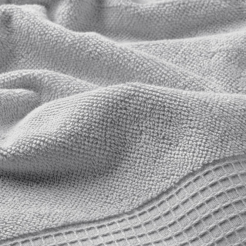 VINARN Washcloth, light grey, 30x30 cm