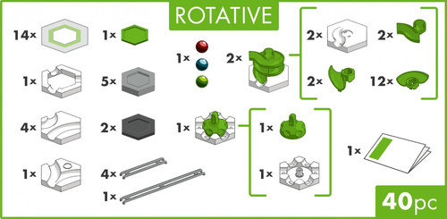 Gravitrax GO Rotative Set 8+