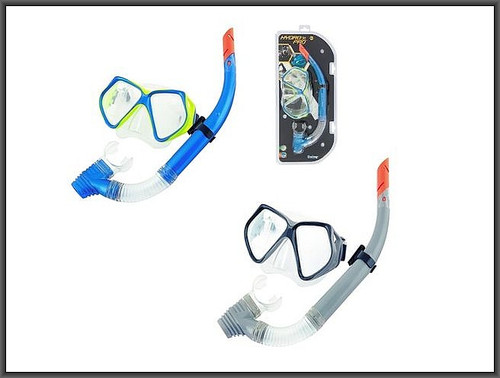 Bestway Ocean Dive Mask & Snorkel Set, 1pc, assorted colours, 14+