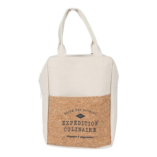 Lunch Bag Refreshing Cork 5l, beige