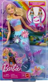 Barbie Mermaid Blossoming Flowers Doll JDM72 3+