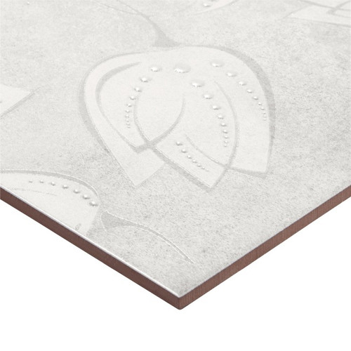 Decorative Tile Cimenti Cersanit 25 x 40 cm, light grey, 1 m2