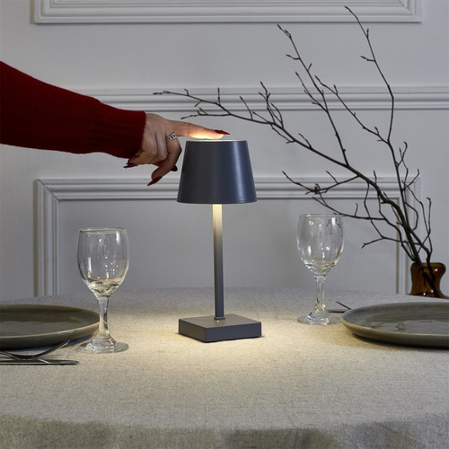 Table Lamp Blanca LED, grey
