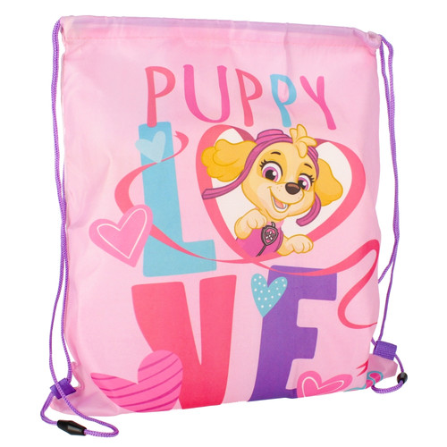 Drawstring Bag School Shoes/Clothes Bag Paw Patrol Love