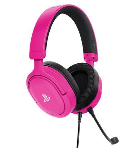 Trust GXT 498P Forta Gaming Headset For PS5, pink
