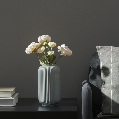 STILREN Vase, grey, 22 cm