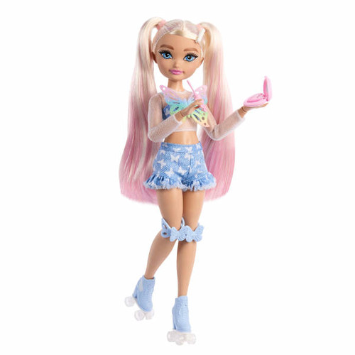 Dream Besties Barbie “Malibu” Roller Skating Fashion Doll  JFX96 4+