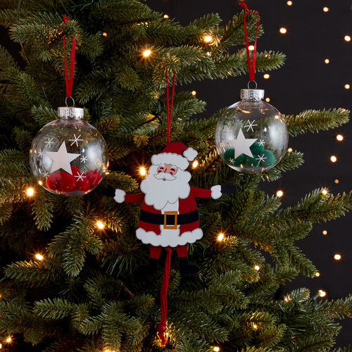 Christmas Hanging Decoration Santa