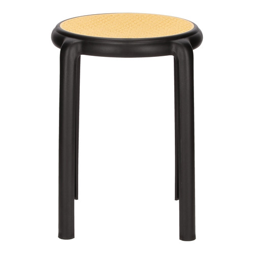 Stool Zula, black