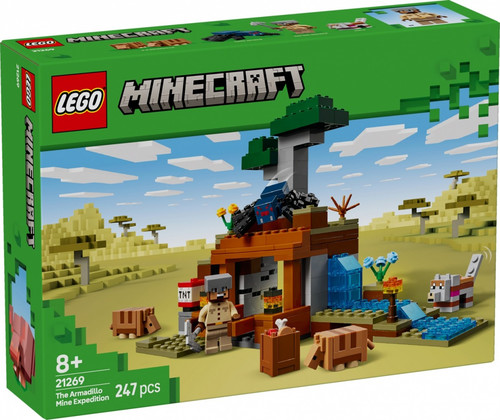 LEGO Minecraft The Armadillo Mine Expedition 8+