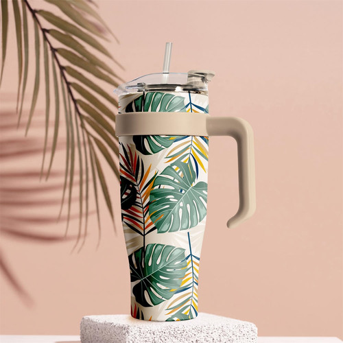 Thermal Mug Miami Tropical, green
