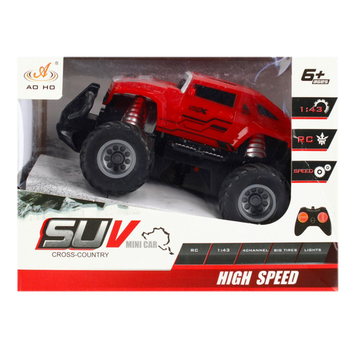 High Speed R/C Off-road Vehicle 1pc, assorted colours, 6+