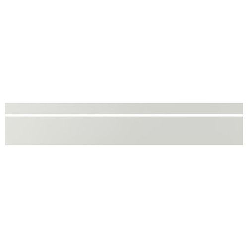 ASPUDDEN Cover panel for lighting, light grey, 221 cm