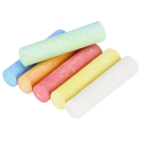 Starpak Sidewalk Chalk 6 Colours Play-Doh