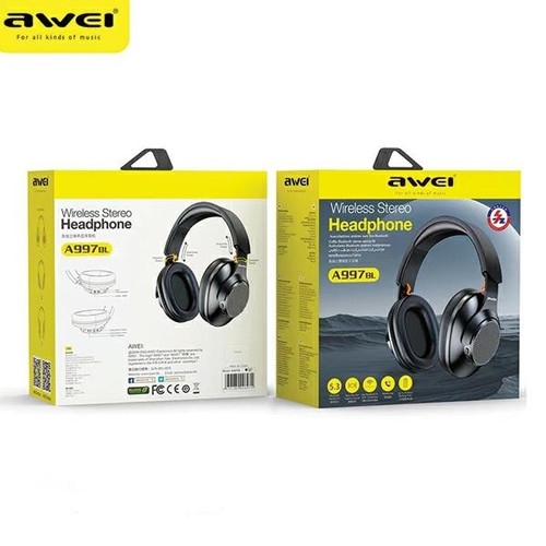 AWEI Headset Headphones Bluetooth A997BL
