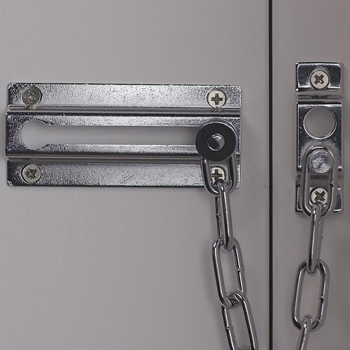 Smith and Locke Door Chain, chrome