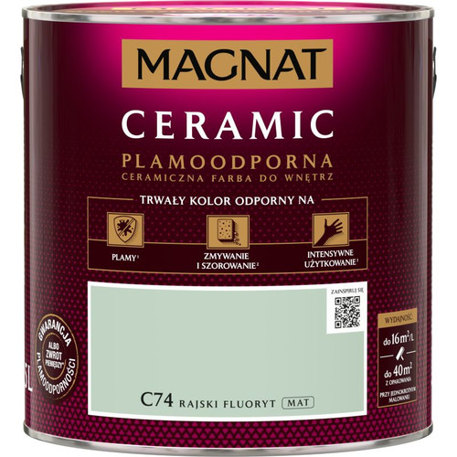 Magnat Ceramic Interior Paint 2.5L, paradise fluorite