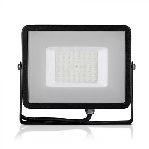 V-TAC Floodlight LED 10 W 3000K 800lm, black