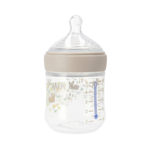 NUK For Nature Baby Bottle 150ml Size S, grey