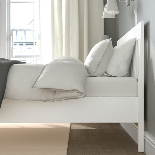 IDANÄS Bed frame, white, 160x200 cm