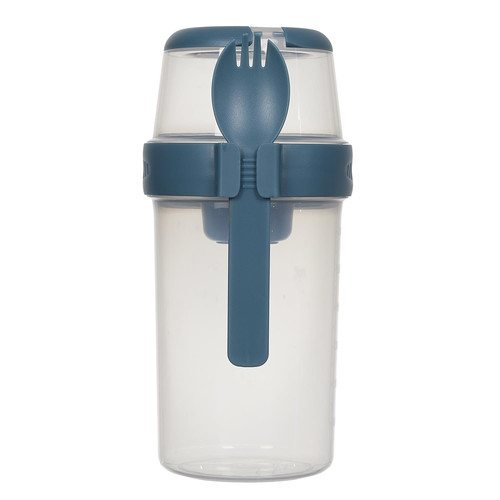 Lunch Box with Dividers, blue