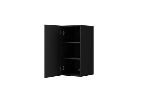 Bathroom Wall Cabinet MDF Nicole 70cm, matt black