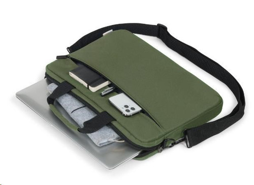 Dicota Notebook Bag 13-14.1" BASE XX Slim Case, olive green