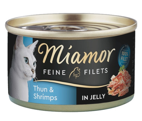 Miamor Feine Filets Dose Tuna & Shrimps 100g