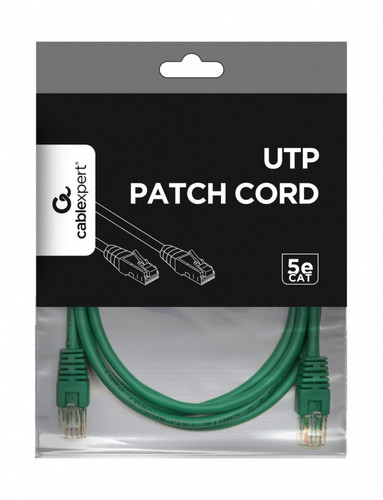 Gembird Patch Cord cat.5e 1.5m green