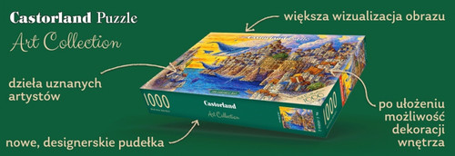 Castorland Jigsaw Puzzle Art Collection, The Port 500pcs 9+