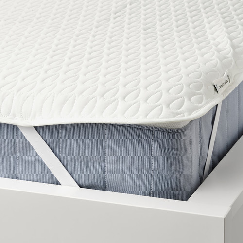 SOTNÄTFJÄRIL Waterproof mattress protector, 90x200 cm