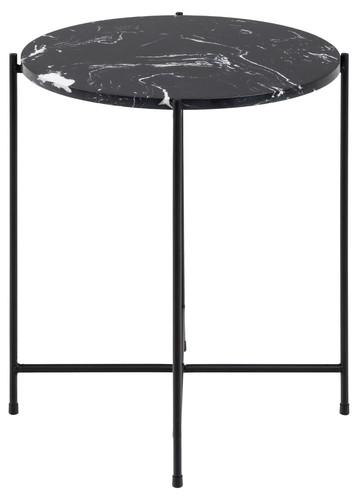 Coffee Table Avila, high, black marble