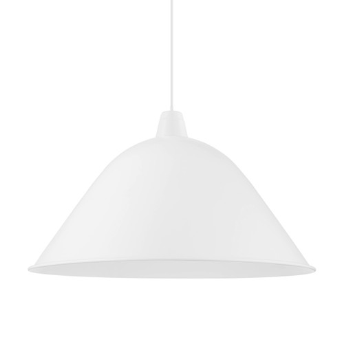 GoodHome Pendant Lamp Calume E27 48cm, white