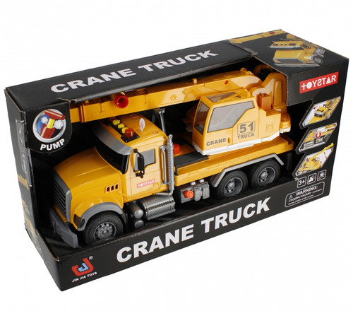 Crane Truck Light, Sound & Pump Function 3+