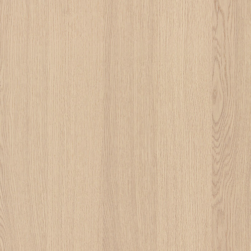 MALM Bed frame, high, white stained oak veneer/Lindbåden, 90x200 cm