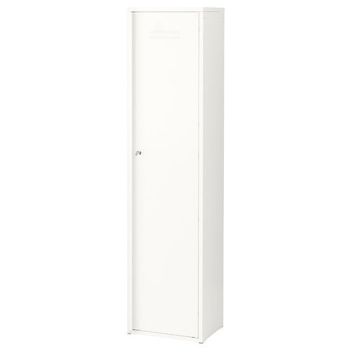 IVAR Cabinet with door, white, 40x160 cm
