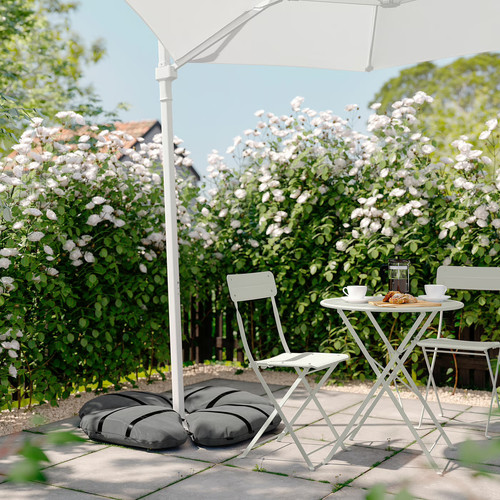 IGGÖN Sandbag for parasol base, dark grey