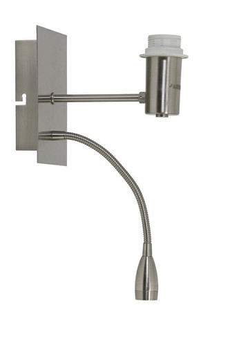 Wall Lamp Regina, satin nickel