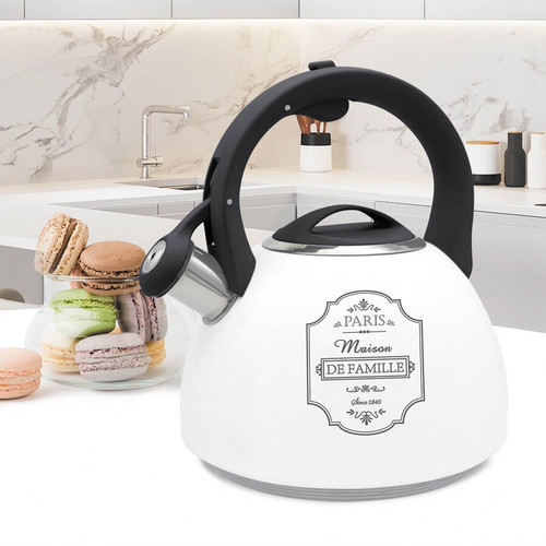 Feel Maestro 2.5L Stainless Steel Whistling Kettle "PARIS MAISON" MR-1324