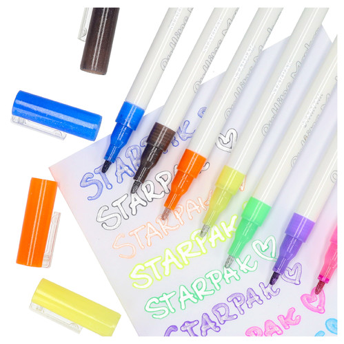 Starpak Outline Markers 8 Colours