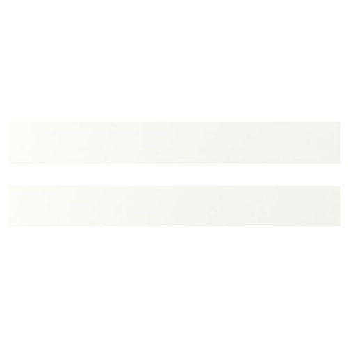 VALLSTENA Drawer front, white, 80x10 cm