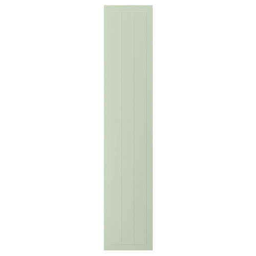 STENSUND Door, light green, 40x200 cm