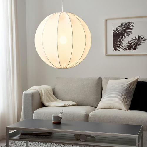 SOLHETTA LED bulb E27 1055 lumen, dimmable/globe opal white, 95 mm