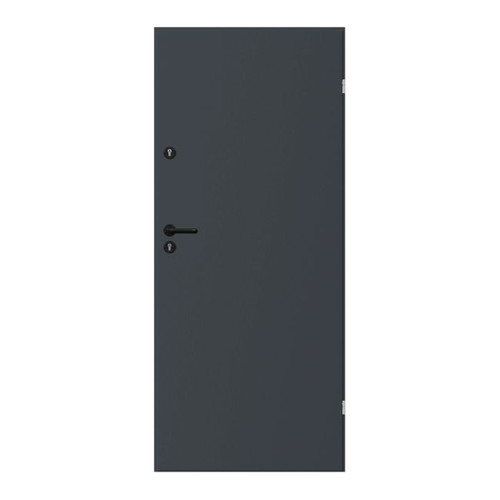 Universal Door Uran 80 with 2 locks, right, anthracite