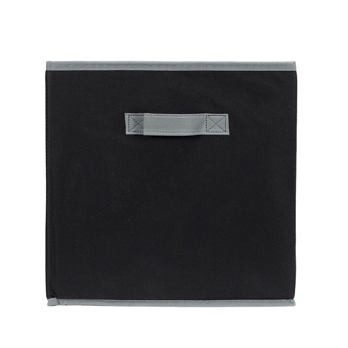 Storage Box Stori, black/grey