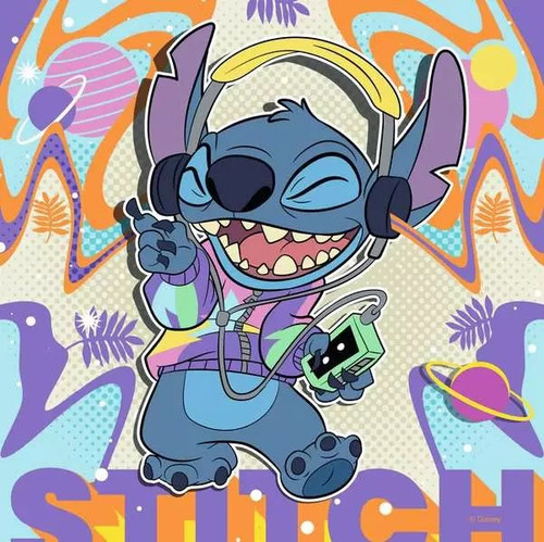 Ravensburger Children's Puzzle 3x49 pieces Stitch 5+