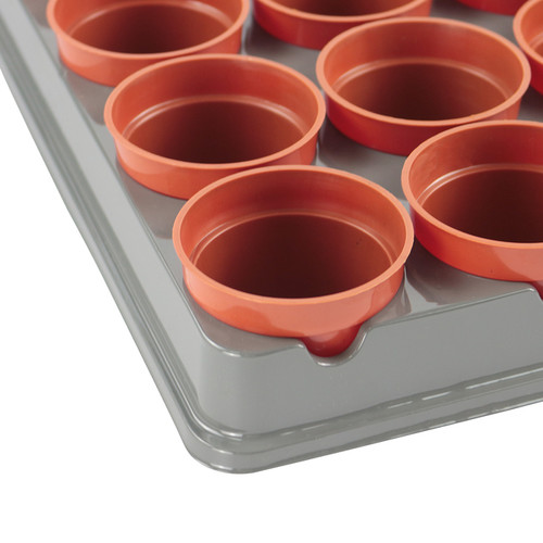 GoodHome Seed Pots 40pcs with Tray