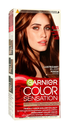 Garnier Color Sensation Coloring Cream 6.35 Chic Brown - Bright chic chestnut