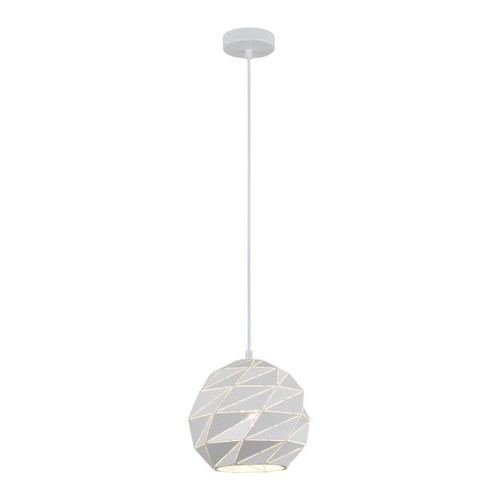 Pendant Lamp Palermo 1 x 40 W E27 Size M, white