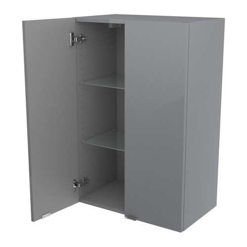 Bathroom Wall Cabinet GoodHome Imandra 60x90x36cm, grey